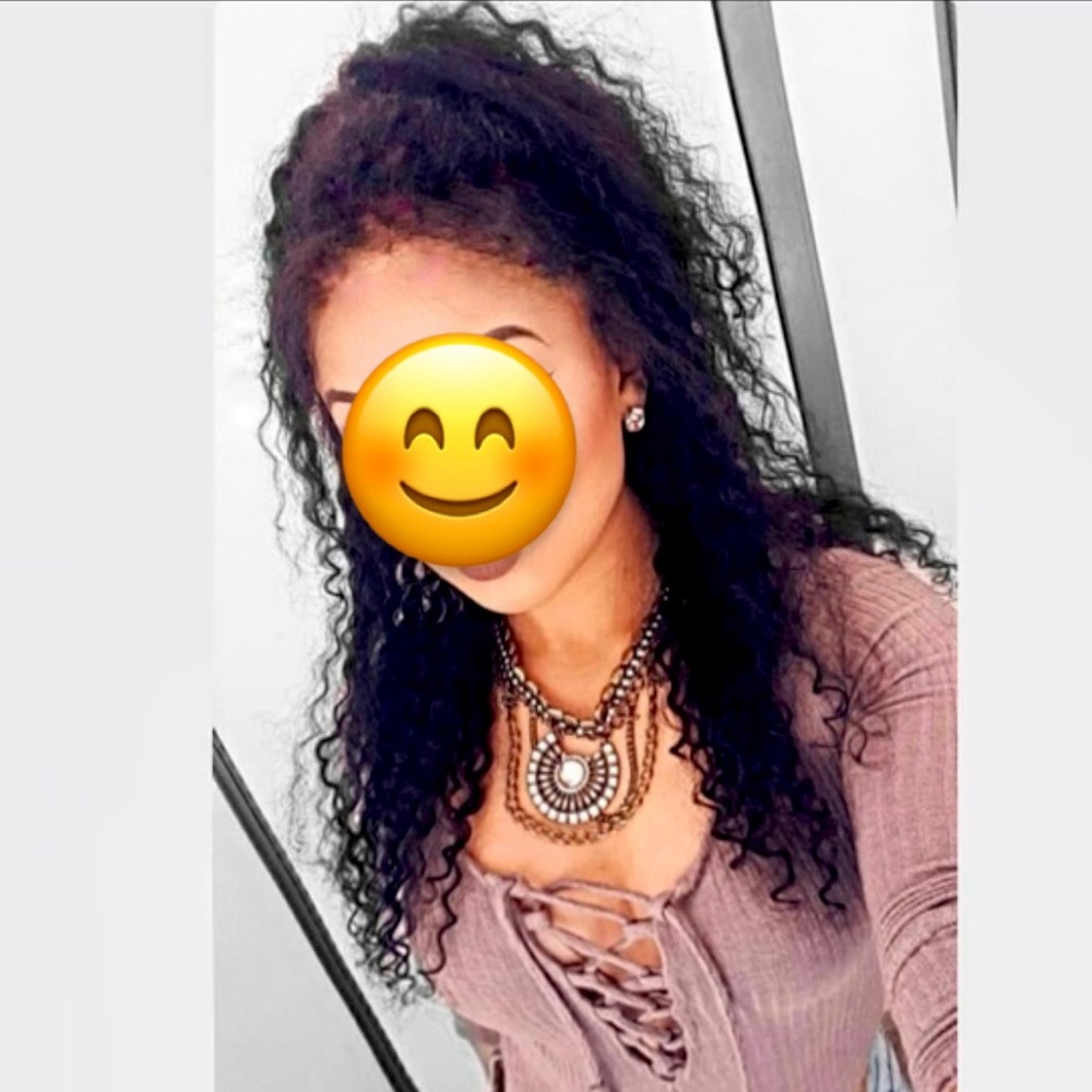 WOWAfrican 360 Frontal Wig Milan Curl 100% Human Brazilian Hair wig 20”